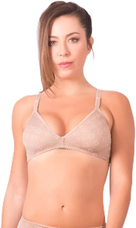 Wireless Triangle Bra Jazz 121944 It Does not Have Structured Padding, but Features Molded Bust Anatomy