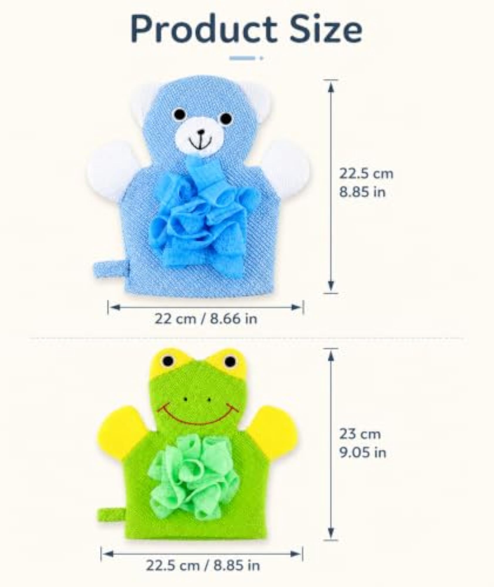 2PCS Loofah for Bathing