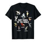 Bird Watching Dirty Birds of The World Funny Birding T-Shirt