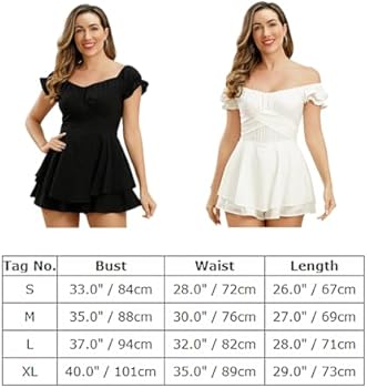 IMEKIS Dames Off Shoulder romper jurk vrouwen boho