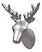 Produktbild Capventure Wandhaken Garderobenhaken 'Dear Deer' Hirschkopf Silber