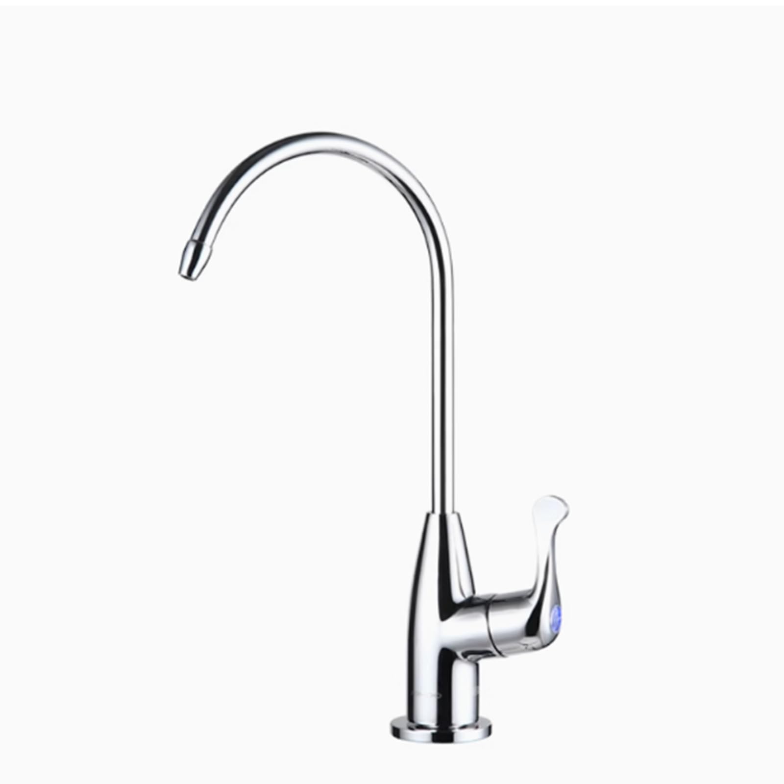 Faucet Water Filter taps tap, Kitchen Sink Faucet Single Cold Rotatable Silver