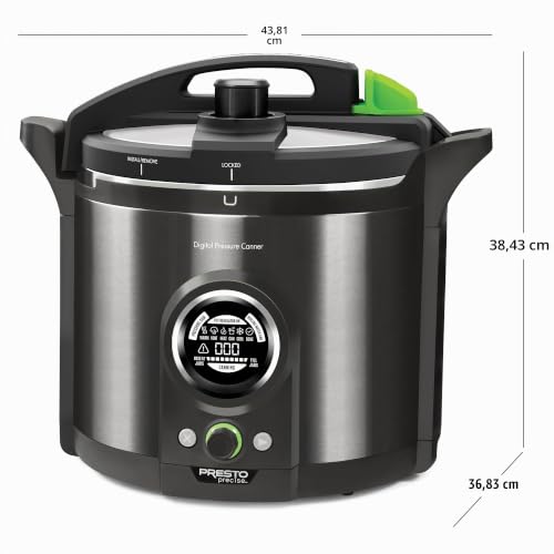 Miniatura 5 de Bote De Presión Eléctrico De Acero Inoxidable De 12 Cuartos