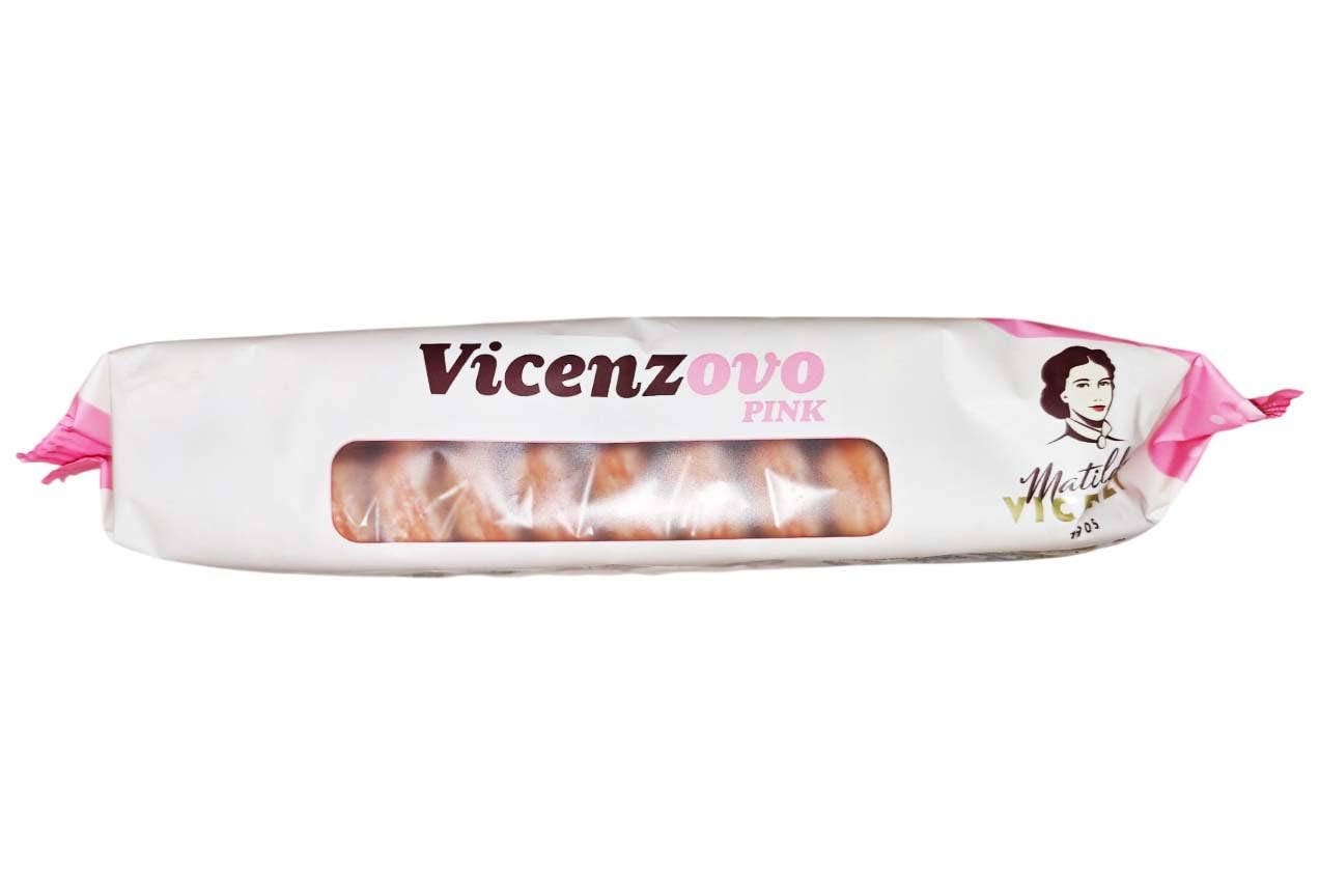 Savoiardi Pink Vicenzovo alla Fragola, Edizione Limitata per vicenzi, 200g (2025) [BOX con 8 Confezioni]