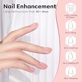 Modelones Żel budujący do paznokci, Rosa Nude Builder in A Bottle UV Hard Gel for Strengthener Extension Base Extension Base Nail Art 15 ml