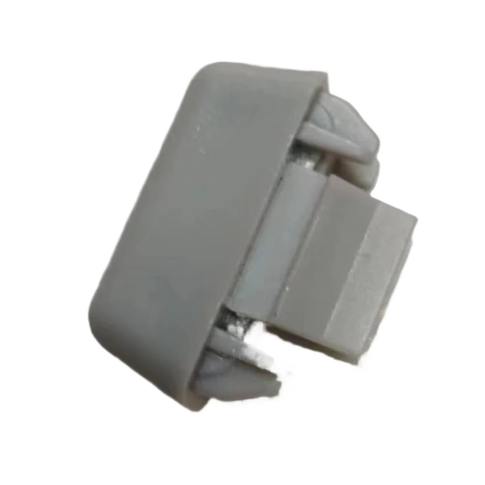 Clip De Retención para Visera Solar del Revestimiento del Techo Magnético Gris Compatible con Tesla Model 3 Y 2020 2021 2022 2023(4PCS)