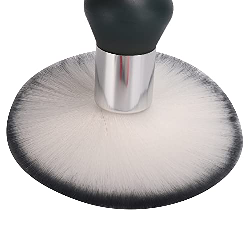 Barber Neck Duster Brush, Professional Hair Salon Haarentfernungsbürste, Broken Hairbrush, Haarschnitt Spezielle Reinigungsbürste Haarschneide-Kits für Barber Haircut, Rasieren, Reinigen(Grau)