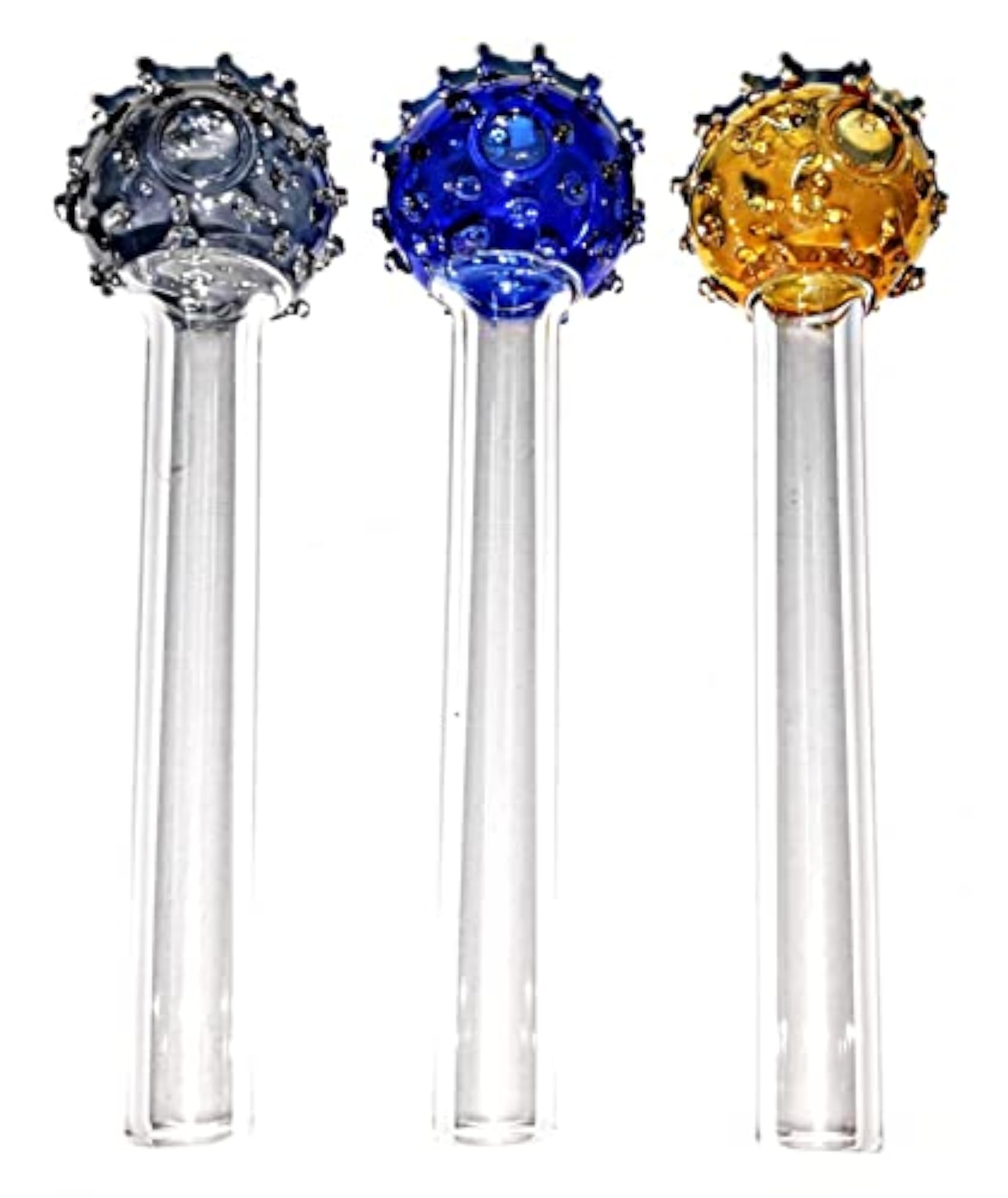 Oil Meth Crystal Pipe Combo Value Pack with Velvet Pouch