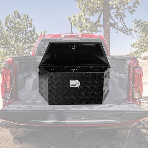 BLACKHORSERACING 39inch Aluminum Trailer Tongue Box with