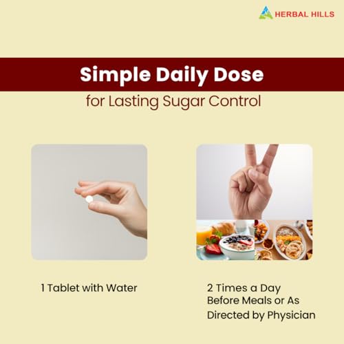 Image of Herbal Hills Diabohills Tablets (60 Tablets Pack of 4)
