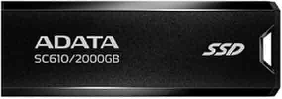 Amazon.com: ADATA SSD External 2TB SC610 Read Speed 550MB/s