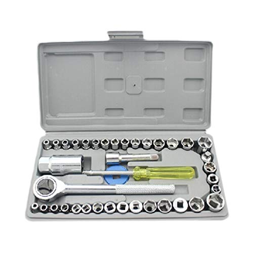 Favy AIWA 40 Pcs Combination Socket Wrench Tool Kit Set || WT-01