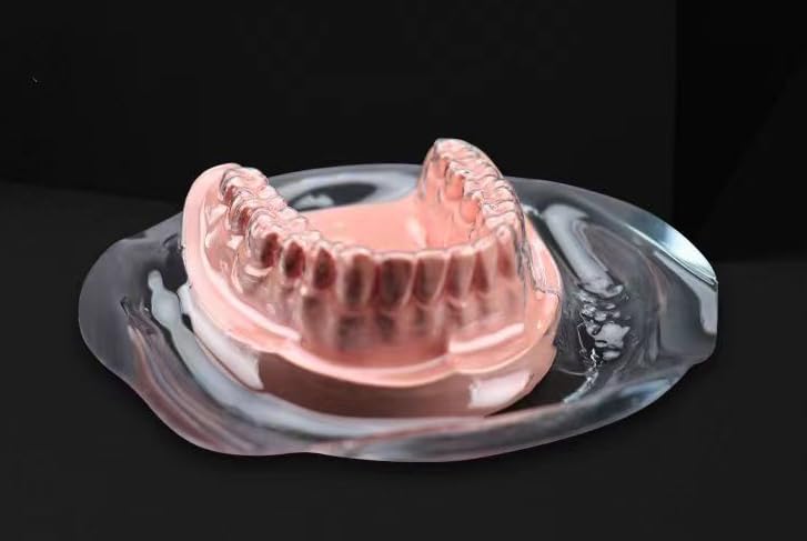 Image of Dental Hard Splint Lab Splint Thermoforming Materials, Dental Vacuum Forming Sheets with no Bubbles 5''x 5'' (1.0MM)
