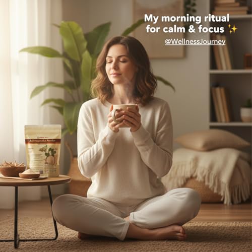 Image of Herbal Hills Ashwagandha Powder, (1kg Pack) | Supports Stress Relief & Energy Levels | Ashwagandha Churna For Immunity, Strength & Vitality | With Withania Somnifera Root