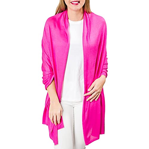 Women’s Lightweight Shawl Wrap – for Game Day, Weddings, Casual & Evening Wear – Versatile All Season Travel Wrap