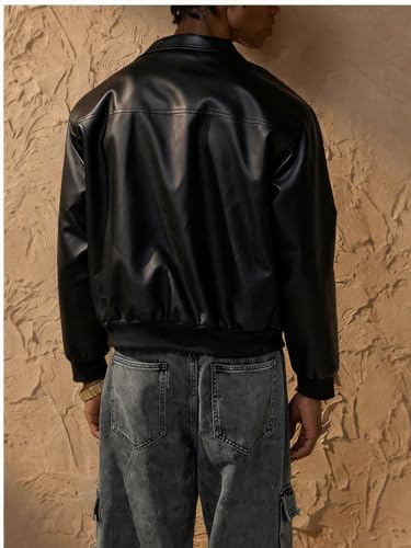 Verdusa Men's Zip Up Bomber