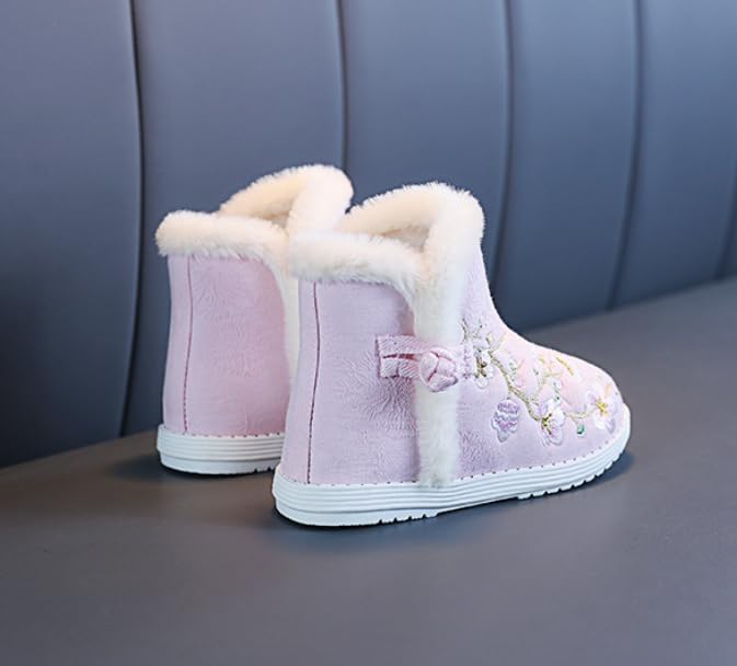 Girls Winter Warm Boot Kids Outdoor Snow Boots(Toddler/Little Kid)4