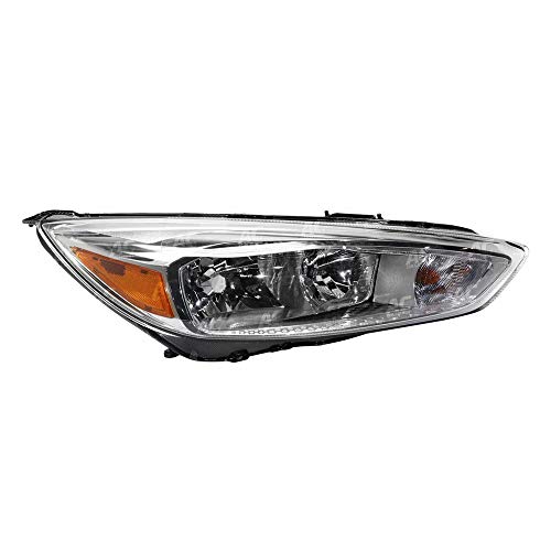 FO2503339 Headlight for 2015-2016 Ford Focus w/o DRL/Aluminum Bezel RH