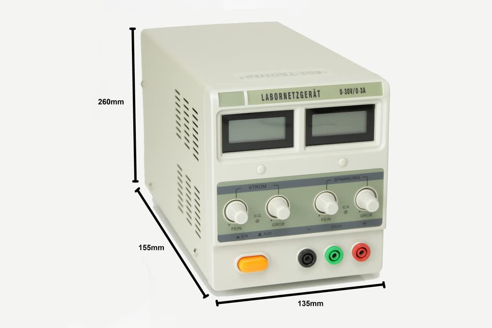 Labornetzgerät 0–120V / 0–3A, 360W – Digital Regelbar, Mit Kurzschlussschutz & Lüfter – Für Labor, Werkstatt & Reparatur