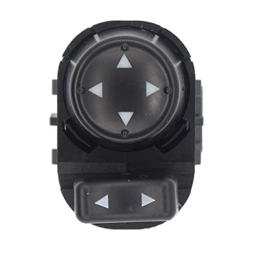 NewYall Front Left Driver Side Power Door Mirror Switch for Chevrolet HHR 2006-2011 Impala 2006-2016 Monte Carlo 2006-2007 Malibu 2004-2008