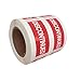 Discontinued Retail Labels,2x1Inch Warehouse Inventory Label,500 per Roll