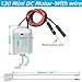 MTDELE 10Pcs Mini Small DC Motors 1.5V 3V 5V 6V 130 Micro Toy Electric Motors Compatible with for DIY Kids Projects with Male Wires