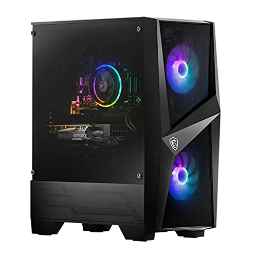 Mytrix Codex Gaming Desktop PC, AMD 6-Core Ryzen 5 3600 (Beat i7-10700), GeForce GTX 1650, B460 MB, 32GB DDR4 RAM, 2TB PCIe SSD+2TB HDD, HDMI/DP/VGA/DVI, RJ-45, Wi-Fi, RGB, Win 10