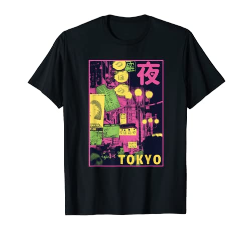 Tokio City Japan - Tokio Vaporwave Estética Arte Japonés Camiseta