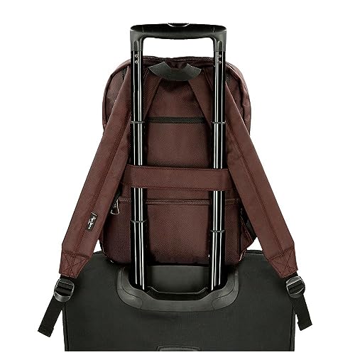 Pepe Jeans Horley Zaini In Poliestere E Dettagli In Ecopelle, Nero, Marrone, Portatile, Marrone, Taglia Unica, Zaino Pc - 10