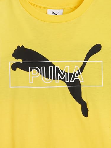 Image of PUMA Kids Graphic T-Shirt & Fleece Short Set (Toddler)