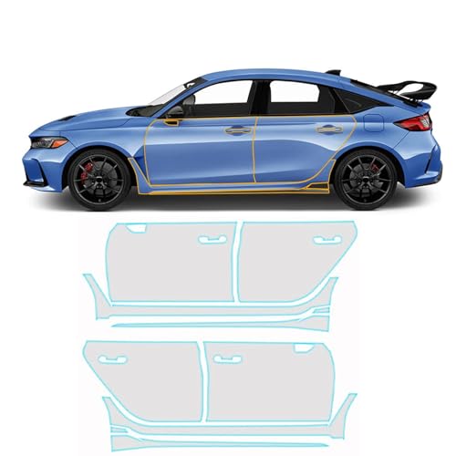 Film protection peinture Honda Civic Type-R 2023 roulez l'esprit libre sans rayures