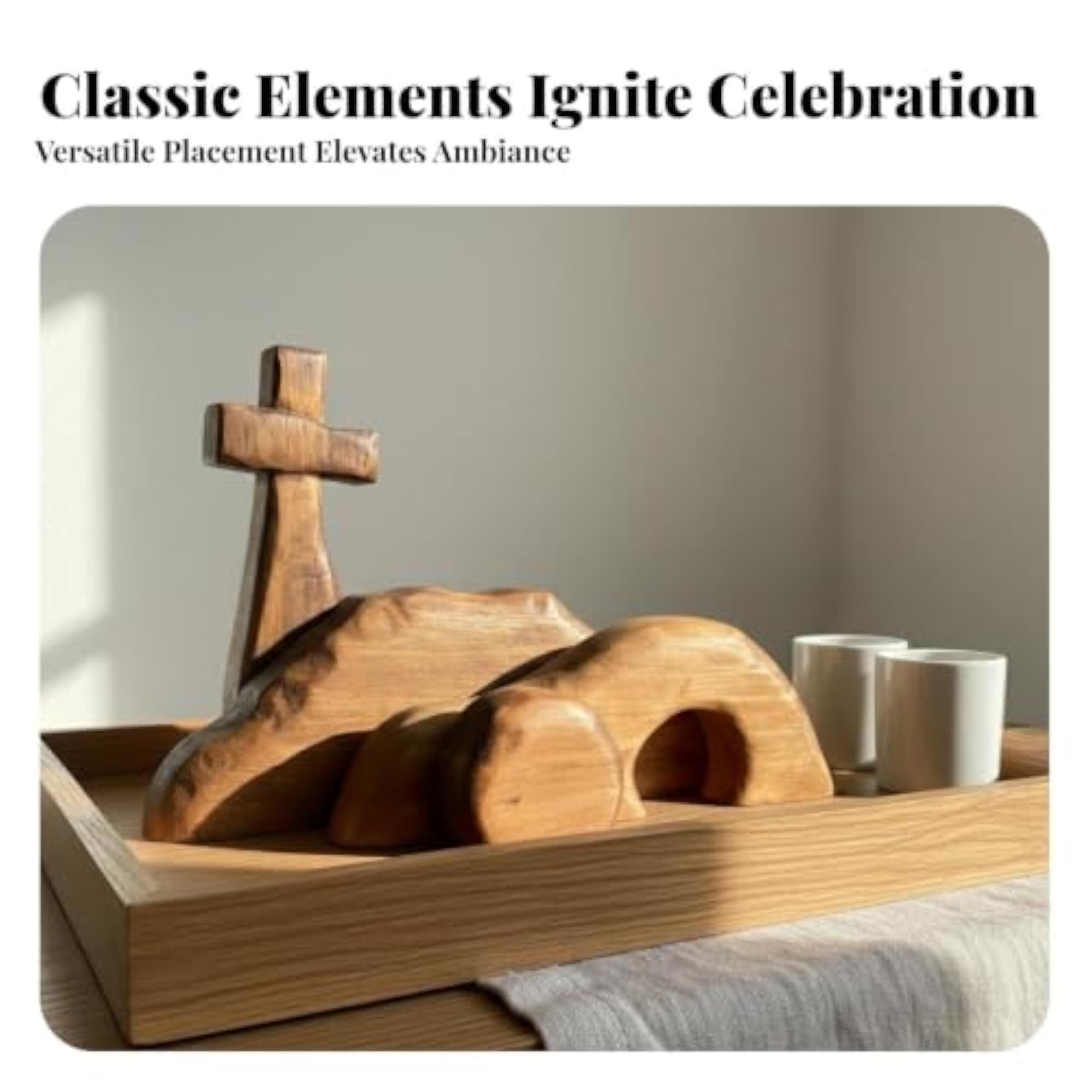Easter Resurrection Scene Set, 3D Layered Design