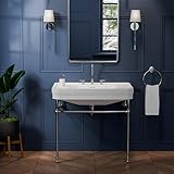 Valencia 31 in. W x 33 in. H Console Sink, 8 in. Faucet Drilling, Chrome