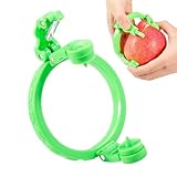 Servir pendant une longue période: l'éplueur de fruits est fabriqué à partir d'un cadre en acier inoxydable et robuste, et il assure une durabilité durable, une longévité utilisée