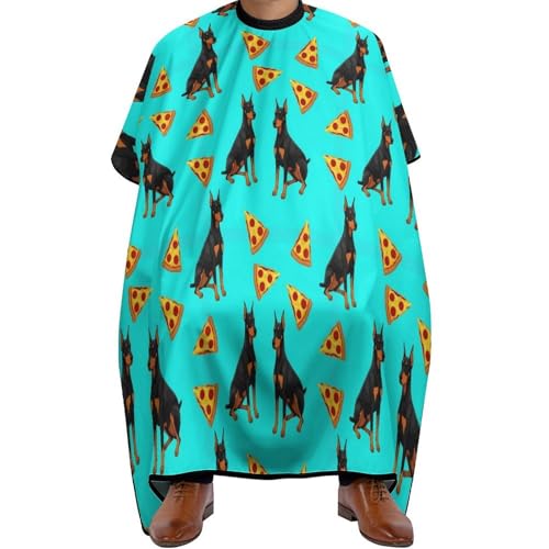 Capa profesional impermeable para peluquería ajustable 55x66 pulgadas