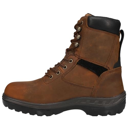 Dan Post Mens Poplar Waterproof Steel Toe Work Safety Shoes Casual - Brown3