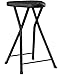 Atlantic 4 Pack Folding Stool with Handle, Black