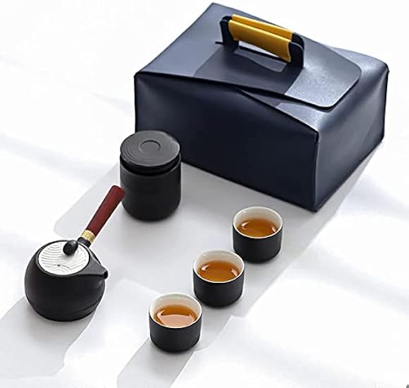 古錫 茶葉罐 藏六居造 「錫製無紋四系耳茶心