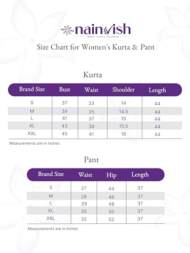 Image of NAINVISH Rayon Kurta Set Women