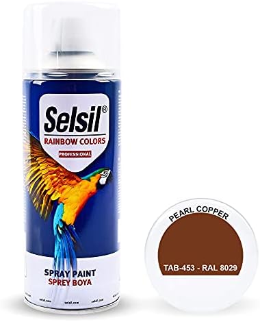 Selsil Spray Paint Ozone Friendly Brilliant Colour Perfect Finish All Purpose for Wood, Metal, Plastic, Interior/Exterior, Art, Crafts, Auto, Home Furniture, Garden, Graffiti, 400ml (Green)