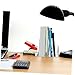 Homoyoyo Bookshelf for Desk Plastic File Organizer Bookends for Shelves Modern Bookends Book Rack Home Office