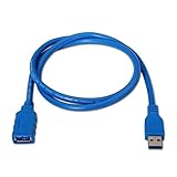 Material/Cubierta de pvc CABLEPELADO Cable USB 3.0 A/M-A/H 1 M Azul