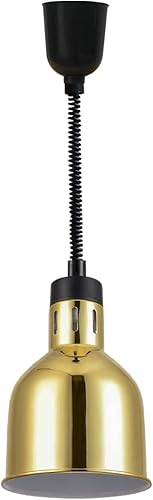 Lámpara colgante de calor de alimentos 250 vatios calentador de alimentos luz buffet calefacción lámparas de alimentos comerciales para alimentos