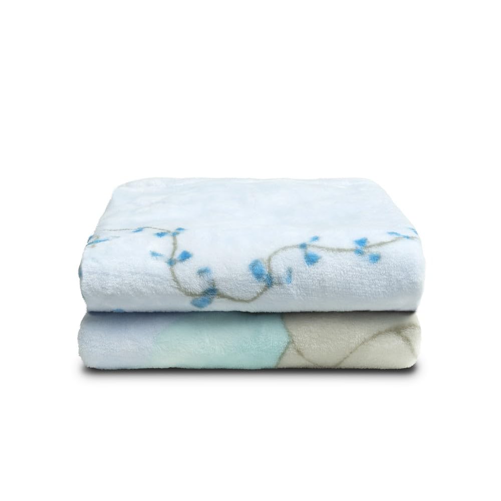 Interbaby - Manta para Cuna Bebé | Extrasuave de Sedalina Elefante Cometa, Cómoda, Cálida | Manta Bebé 110x140cm, Unisex, Para Cunas.
