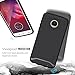 TUDIA Moto Z2 Play Case, Slim-Fit Heavy Duty [Merge] Extreme Protection/Rugged but Slim Dual Layer Case for Motorola Moto Z2 Play (Matte Black)