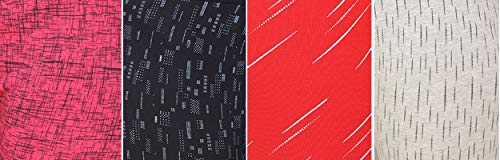 Image of SHAUN Women Free Size (Waist Size-26-34 inch) Stretchable Jegging (Length 37-39 inch Pack of 4)