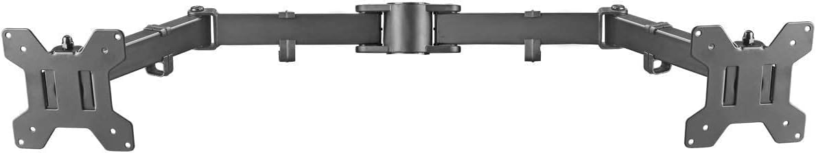 Image showing the Suptek MD6SB dual monitor arm assembly.