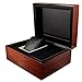 watch box Boîte d'emballage de Montre Portable Simple Peinture en aérosol de Grain de Bois Rouge boîte de Rangement de Montre en Bois boîte d'emballage de Bijoux
