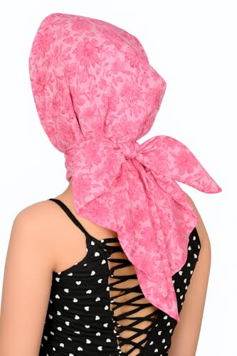 Image of Scarf For Girls 100% Pure Cotton Hand Block Printed Square