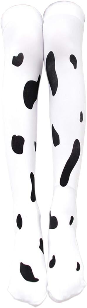 SINROYEE Cosplay Costume Anime Sexy Mini Cow Bikini Lingerie Set Maid outfit Dalmatian Milk Leopard Swimsuit